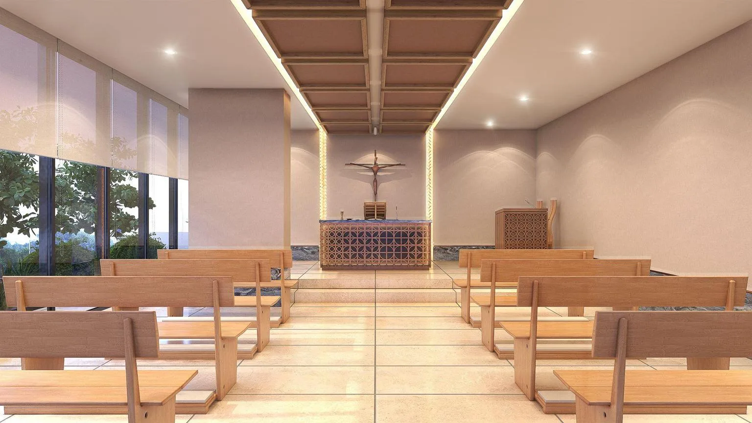 Chapel - architect's perspective