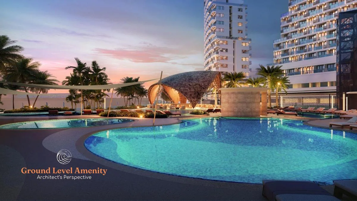 Costa Mira ground-level pool amenity