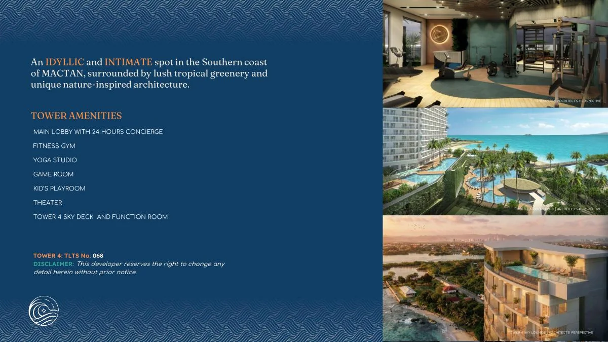 Costa Mira Tower 4 amenities overview from supplied project material