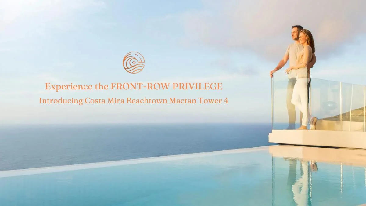 Costa Mira Tower 4 front-row beachfront positioning from supplied presentation