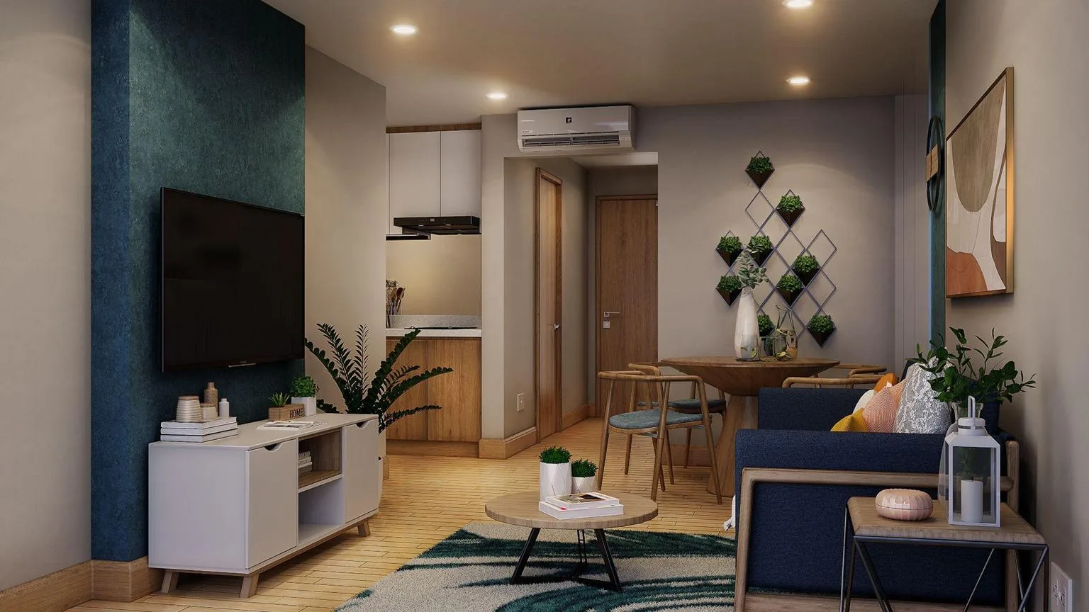 Tower 3 2 Bedroom architect's perspective