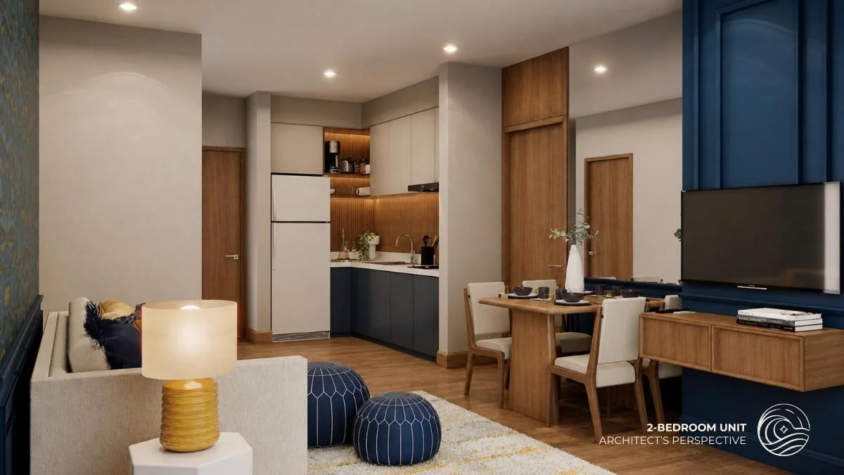 Costa Mira Tower 4 2 Bedroom with Parking architect perspective